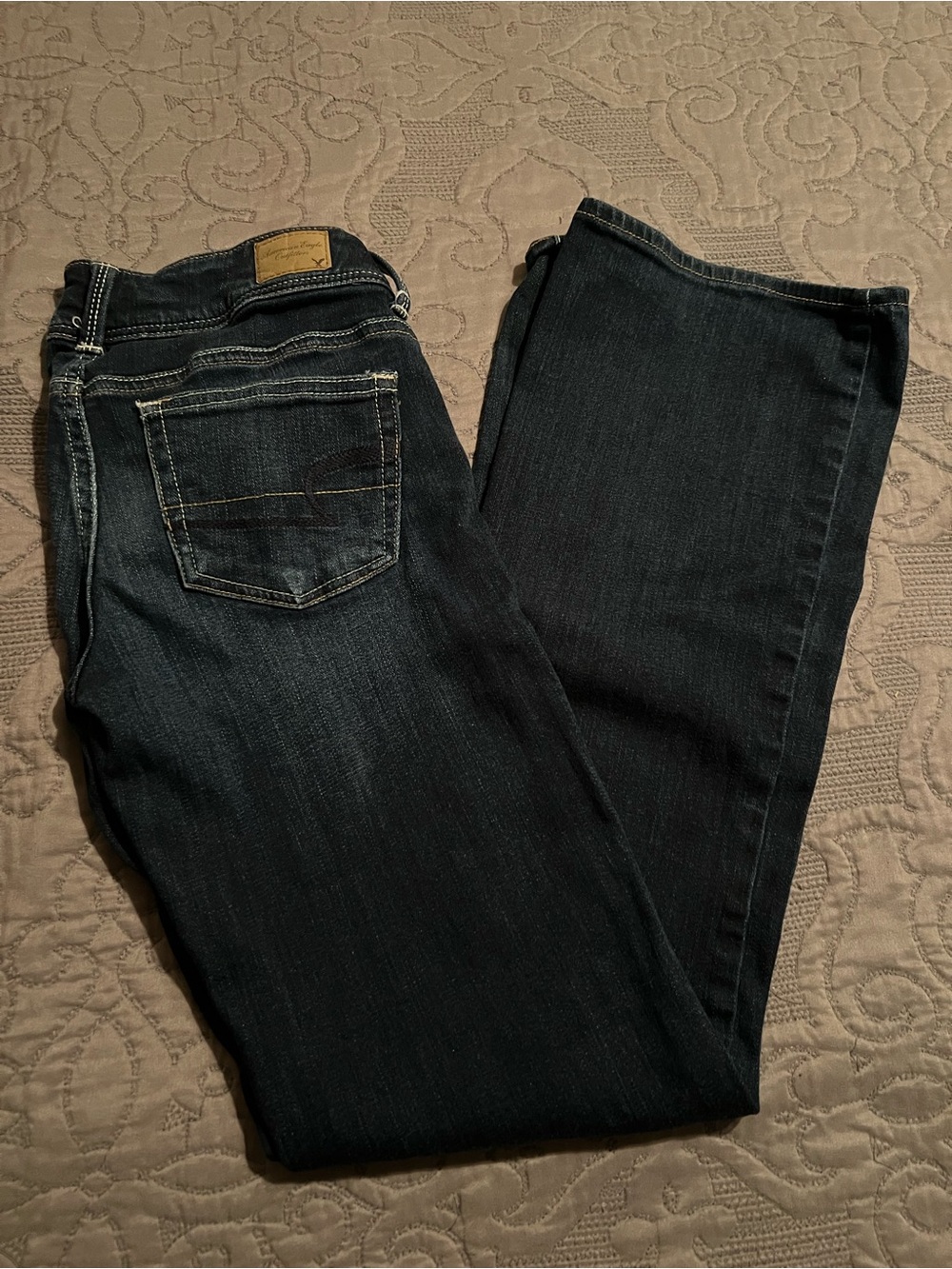 American Eagle Outfitters Dark Blue Boot Cut Jeans